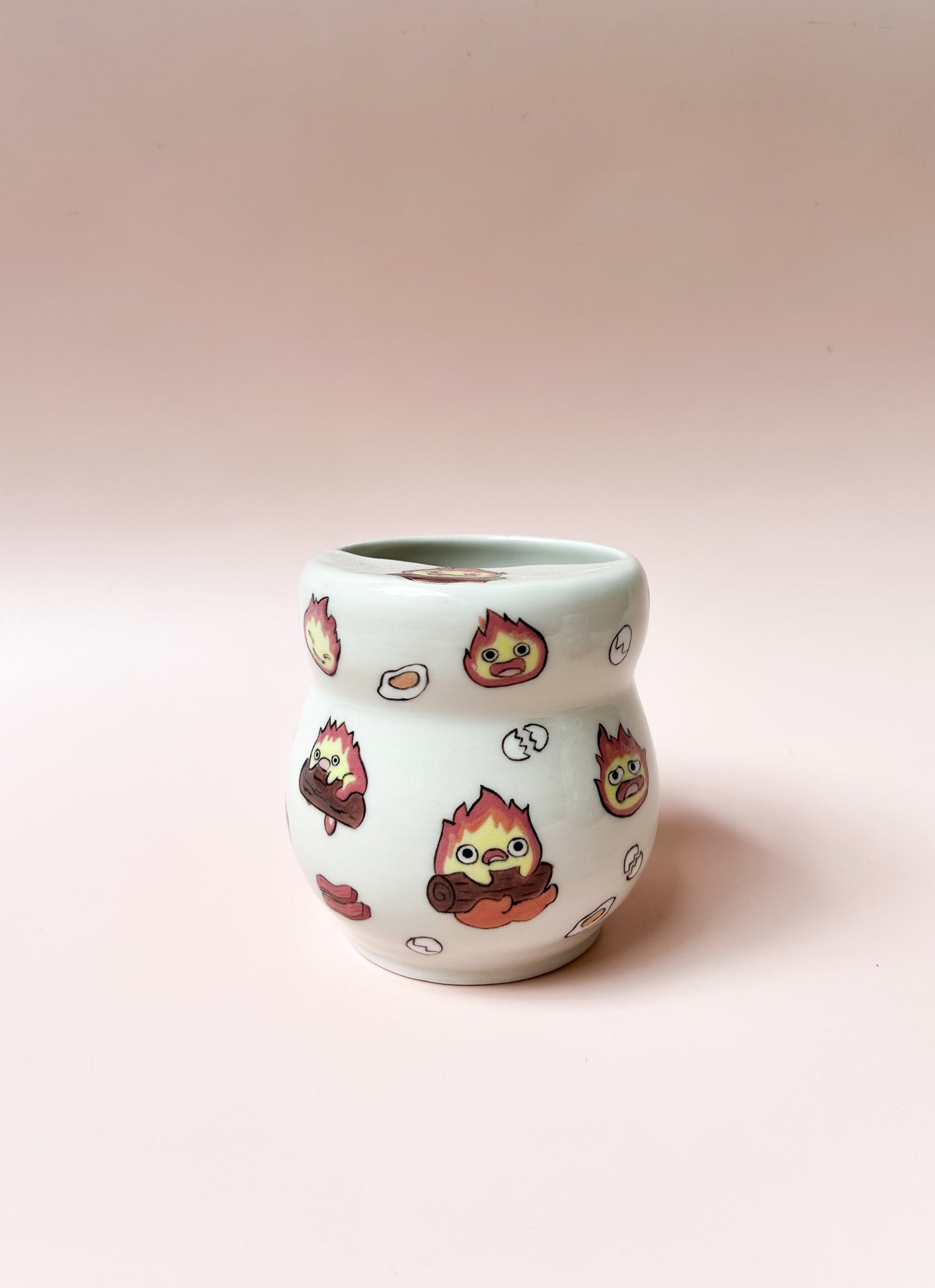 Calcifer Breakfast Sippy Cup  🍳