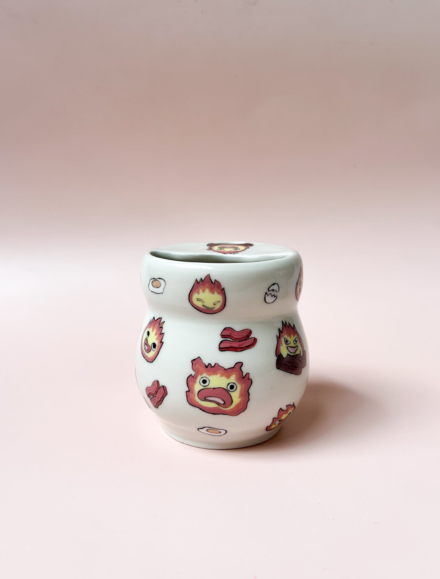 Calcifer Breakfast Sippy Cup  🍳